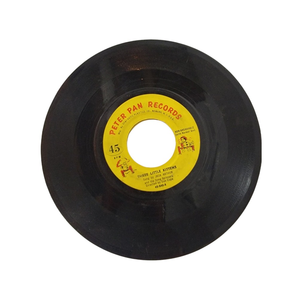 5 Vintage Peter Pan Records 45 RPM Vinyl Record Snow White,Jack & Jill,Frosty - Picture 3 of 6